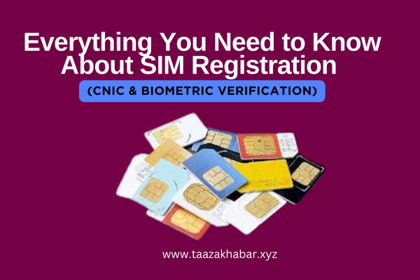 SIM Registration Requirements